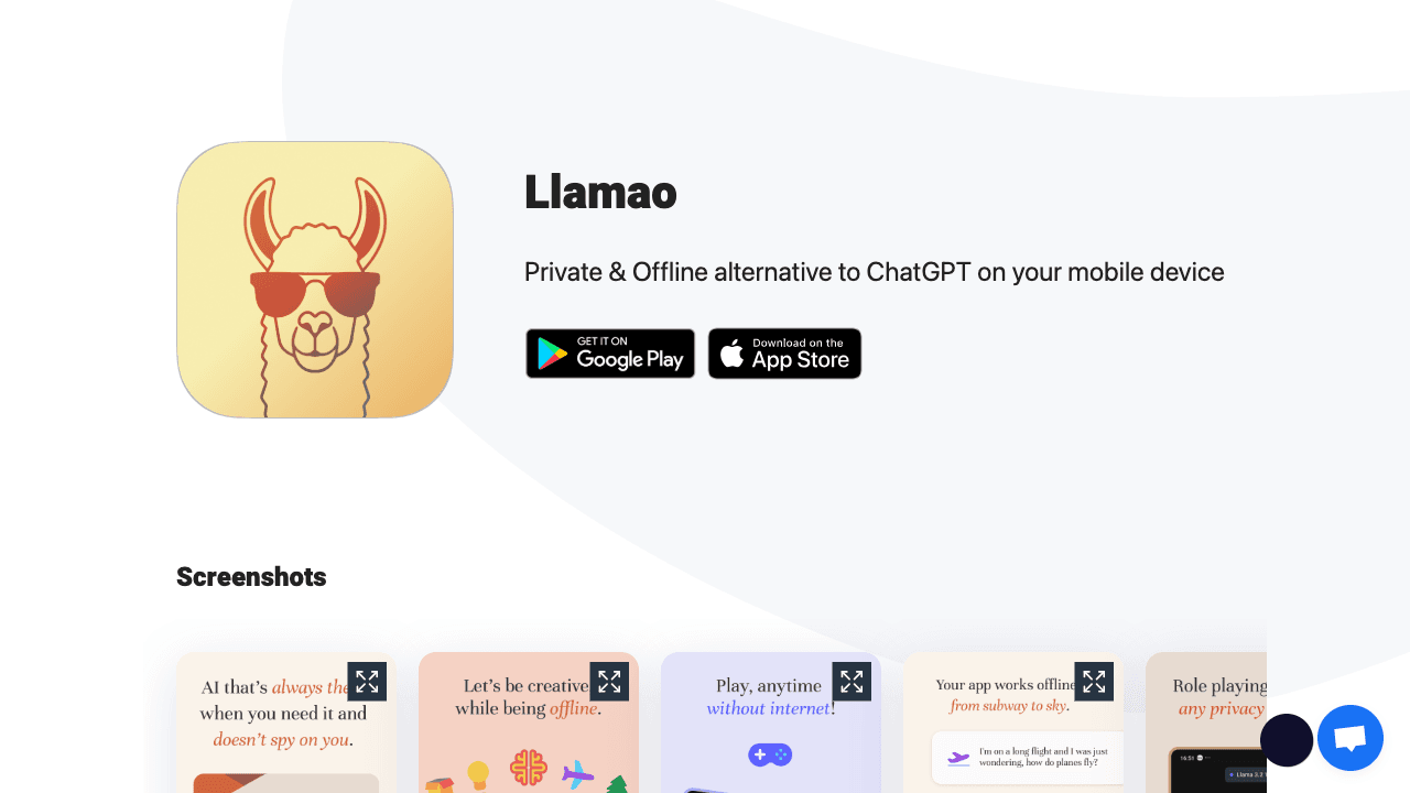 Llamao:プライバシー重視のオフラインAIアシスタント
