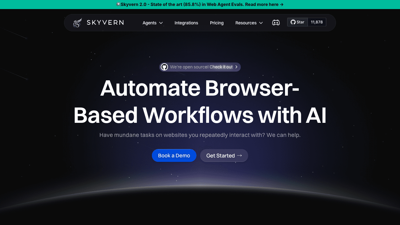Skyvern 2.0でWeb作業を自動化