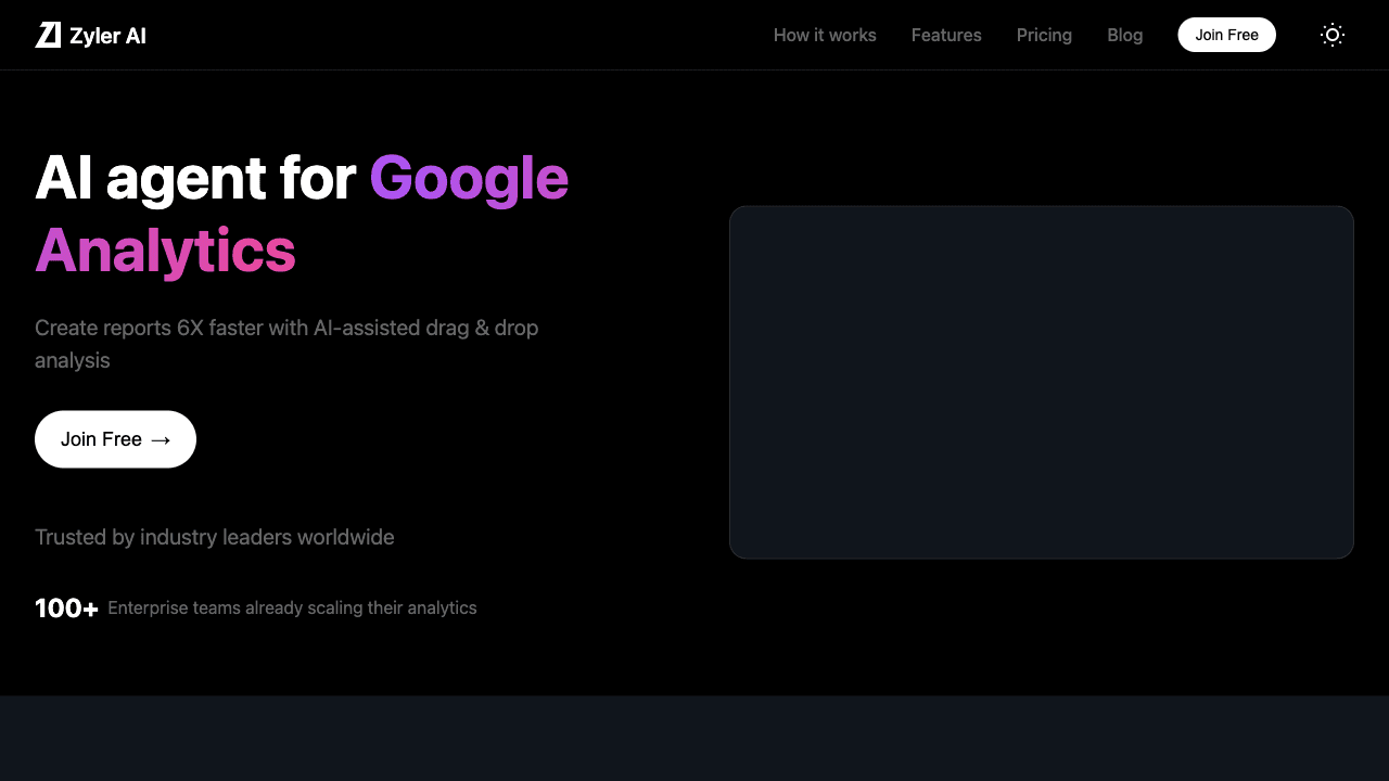 Zyler AIでGoogle Analyticsを簡単に
